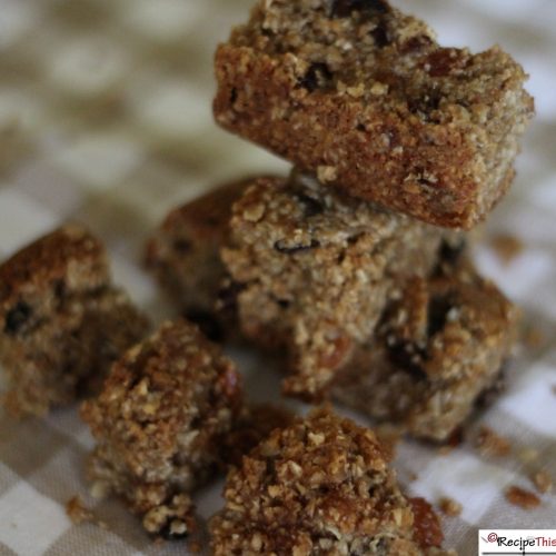 Air Fryer Chewy Granola Bars