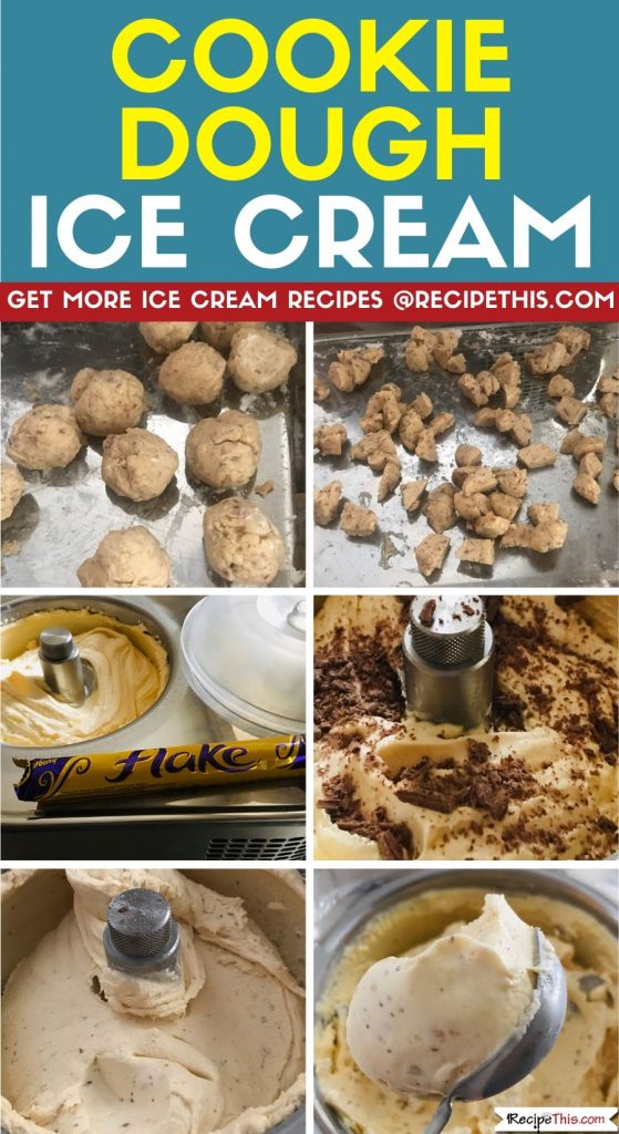Cookie Dough Ice Cream step by step