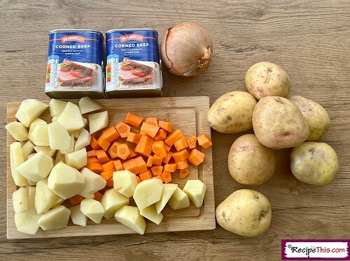 Corned Beef Hotpot Ingredients