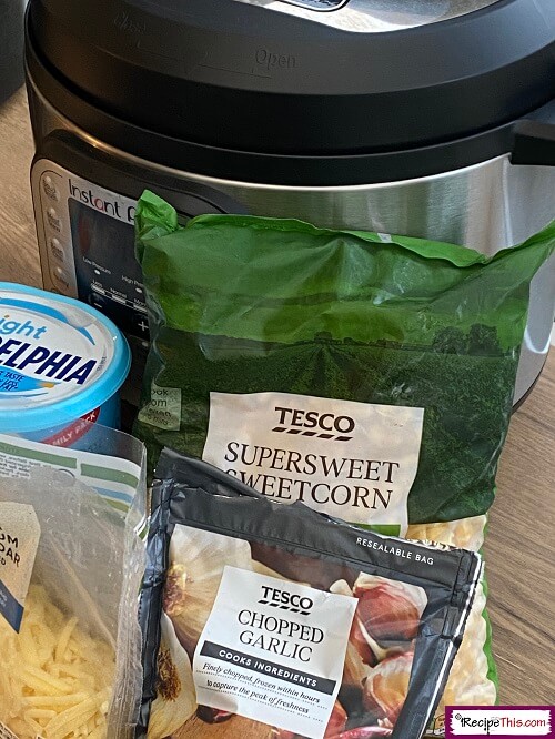 Creamed Corn Instant Pot Ingredients