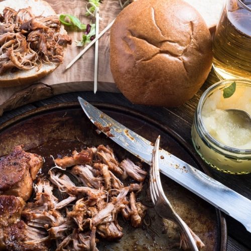 Welcome to my date night apple butter pulled pork in the slow cooker recipe.