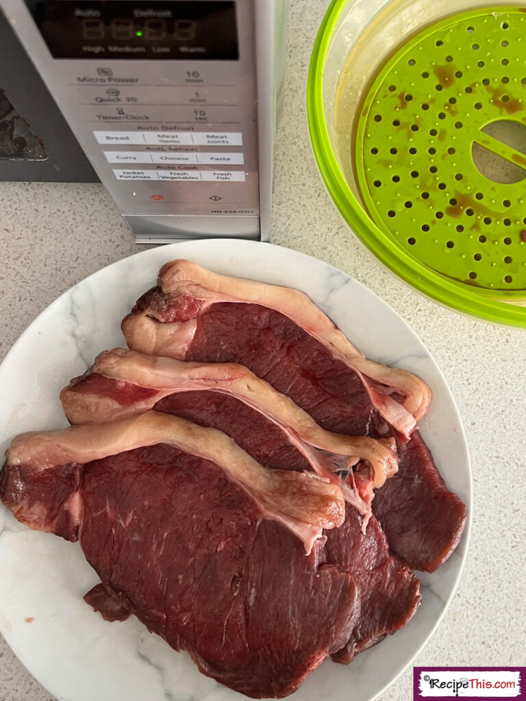 Defrost Steak In Microwave