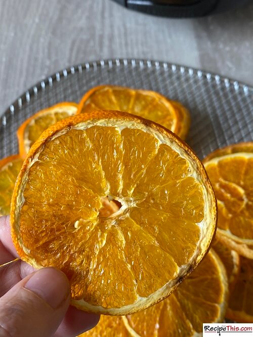 Recipe This  Dehydrated Oranges In Air Fryer