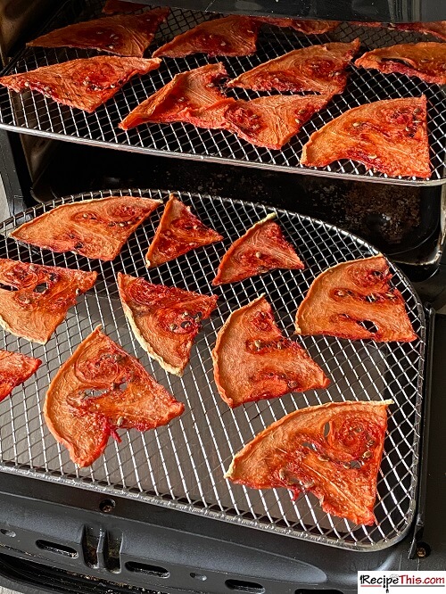 Dehydrated Watermelon In Air Fryer