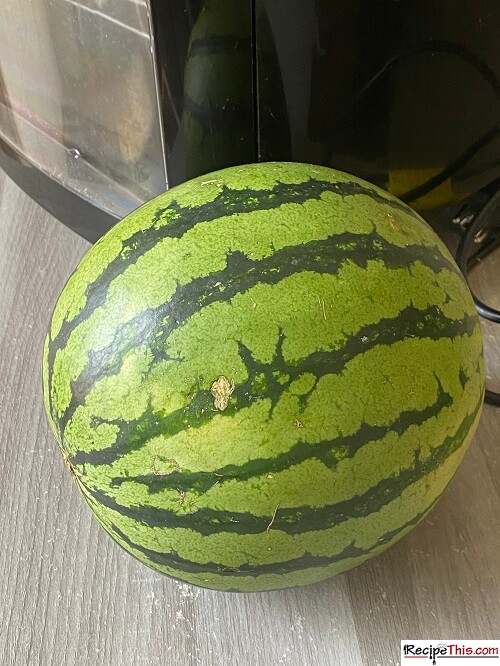 Dehydrated Watermelon Recipe