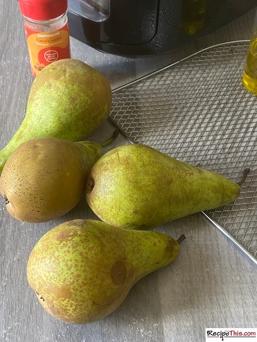 Dehydrating Pears