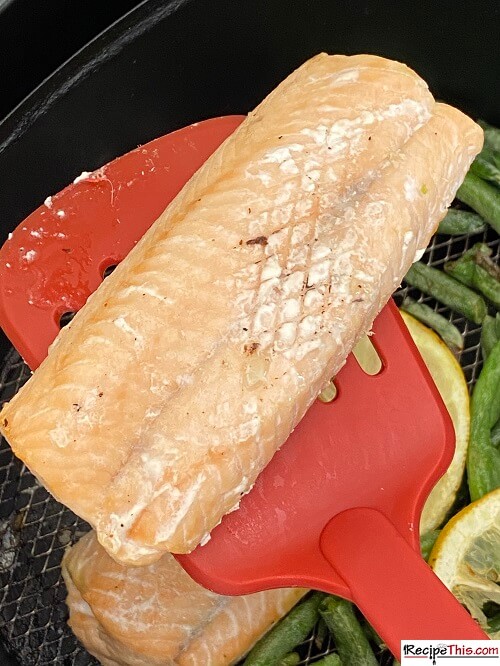 Do You Have To Flip Salmon In Air Fryer