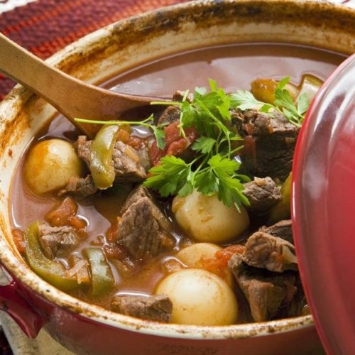 Welcome to my Dutch Oven Hungarian Beef Goulash Recipe. Bring some warmth into your kitchen with this delicious Hungarian Beef Goulash Recipe.