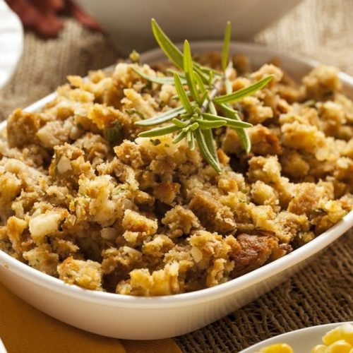 Welcome to my easy slow cooked homemade turkey stuffing recipe.