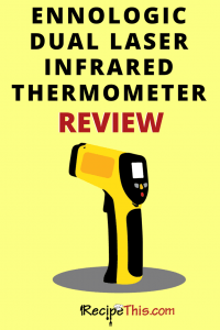 Marketplace | Discover what RecipeThis.com thought of The Ennologic Dual Laser Infrared Thermometer.