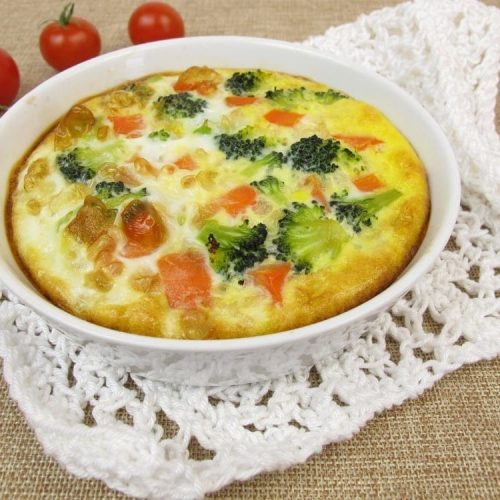 Welcome to my flourless air fryer broccoli cheese quiche recipe.