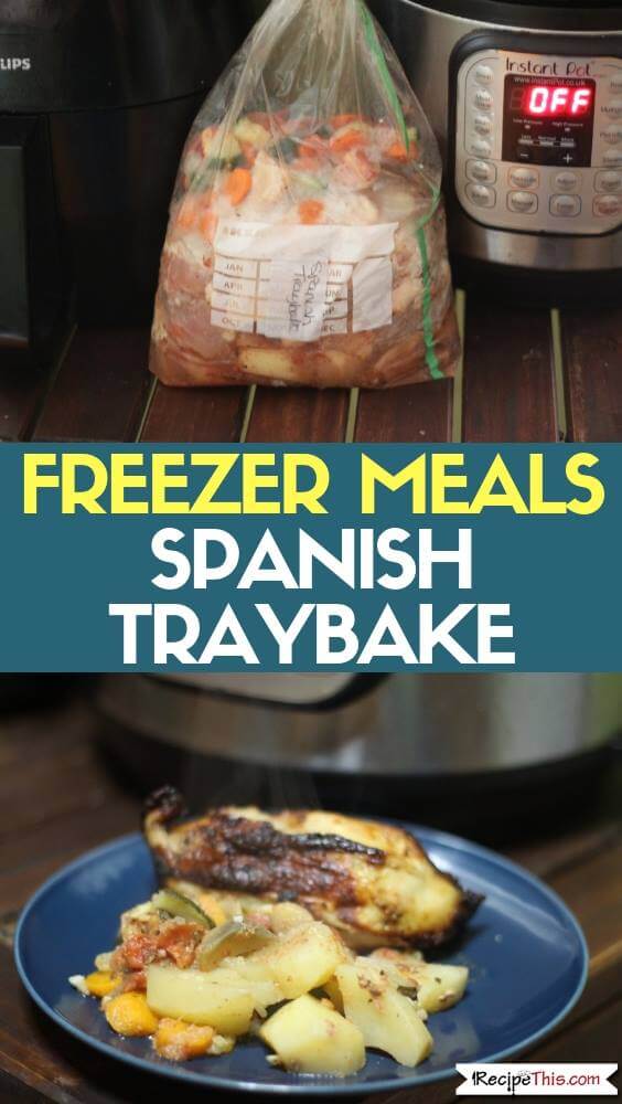 Freezer Meals Spanish Traybake