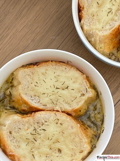 French Onion Soup In Soup Maker