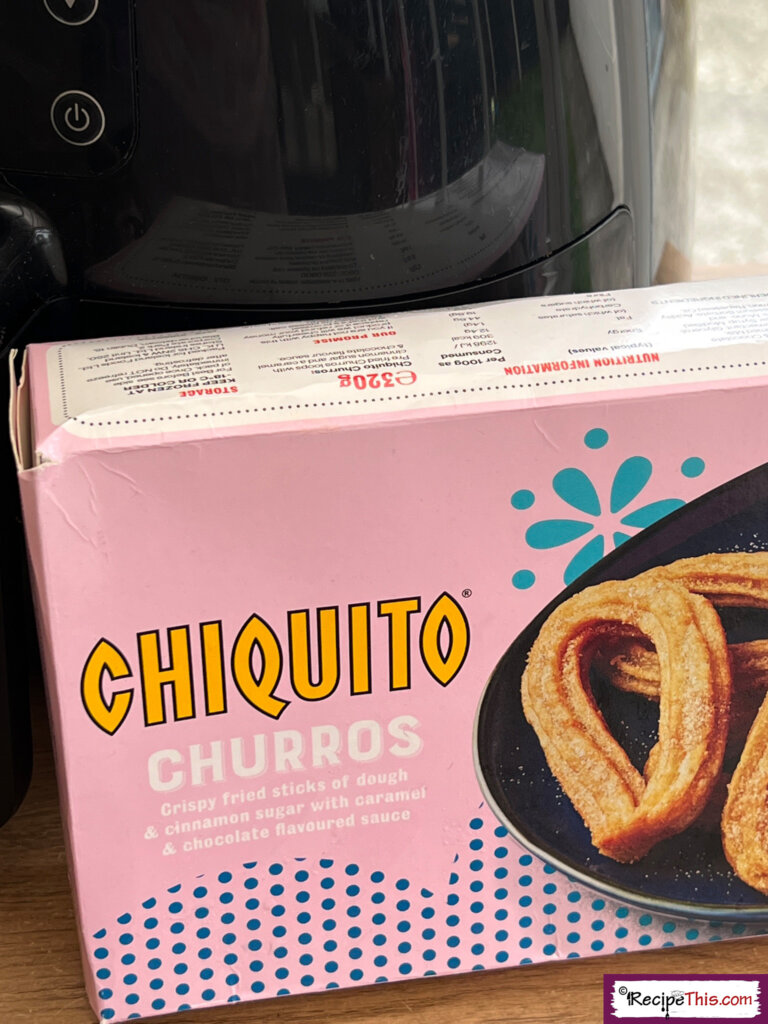 Frozen Churros Air Fryer Ingredients