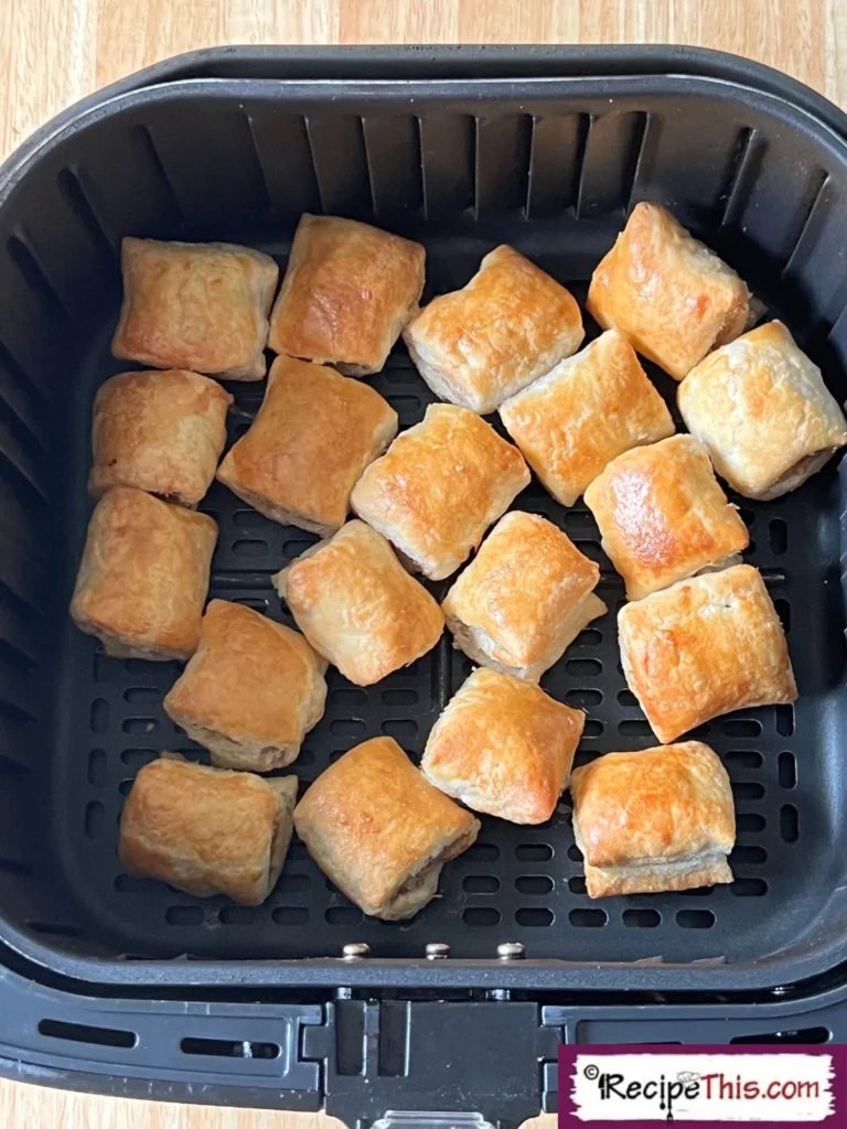 Recipe This  Frozen Mini Sausage Rolls In Air Fryer