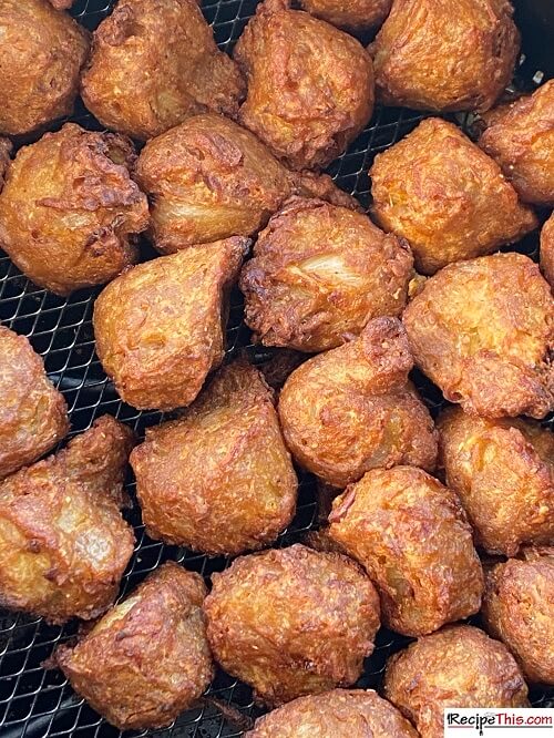 Frozen Onion Bhaji In Air Fryer