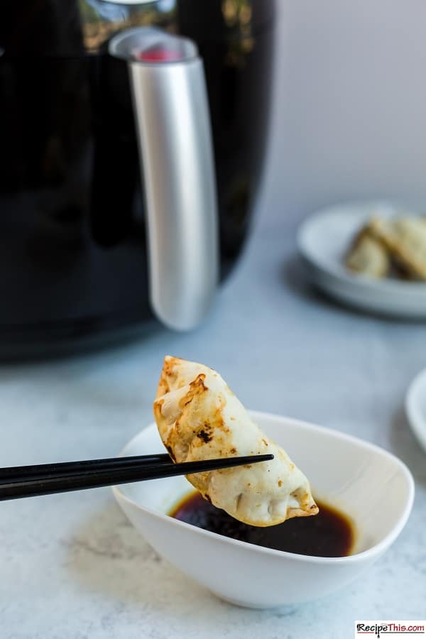 Air fry outlet pot stickers