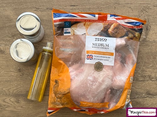 Frozen Whole Chicken Air Fryer Ingredients