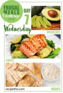 Frugal Meals | Frugal Meals Challenge 2016 Day 7 from RecipeThis.com