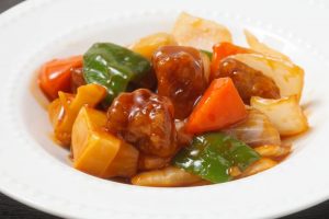 "sweet and sour pork"