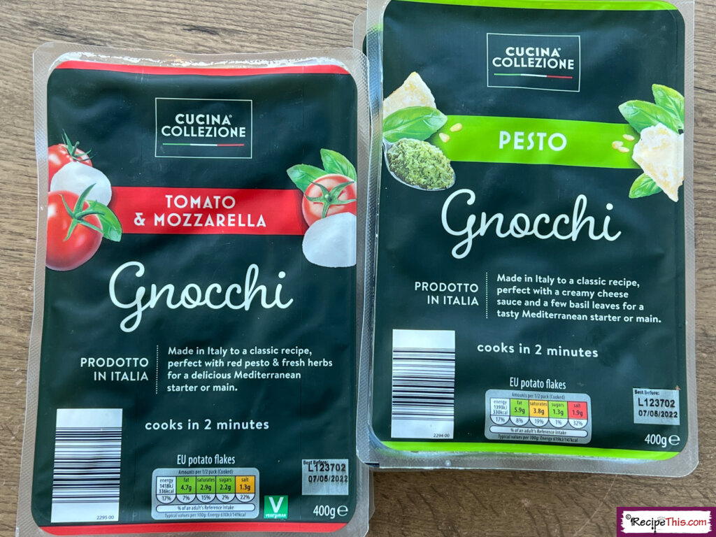 Gnocchi Air Fryer Ingredients