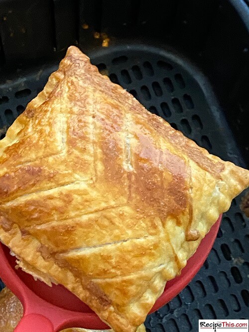 Greggs Cheese And Onion Pasty In Air Fryer