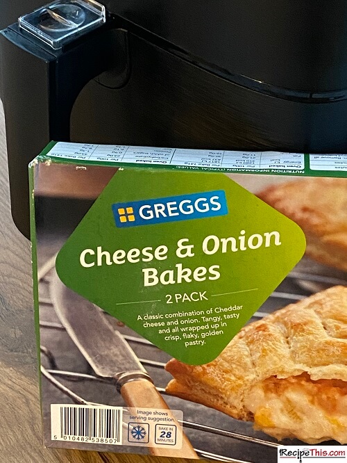 Greggs Cheese & Onion Pasty Ingredients