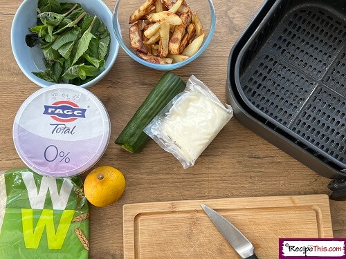 Halloumi Gyros Ingredients