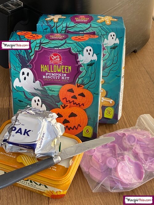 Halloween Cookie Recipe Ingredients