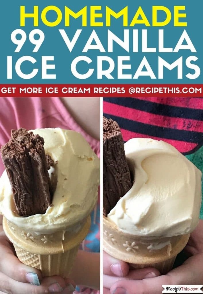 Homemade 99 Vanilla Ice Creams