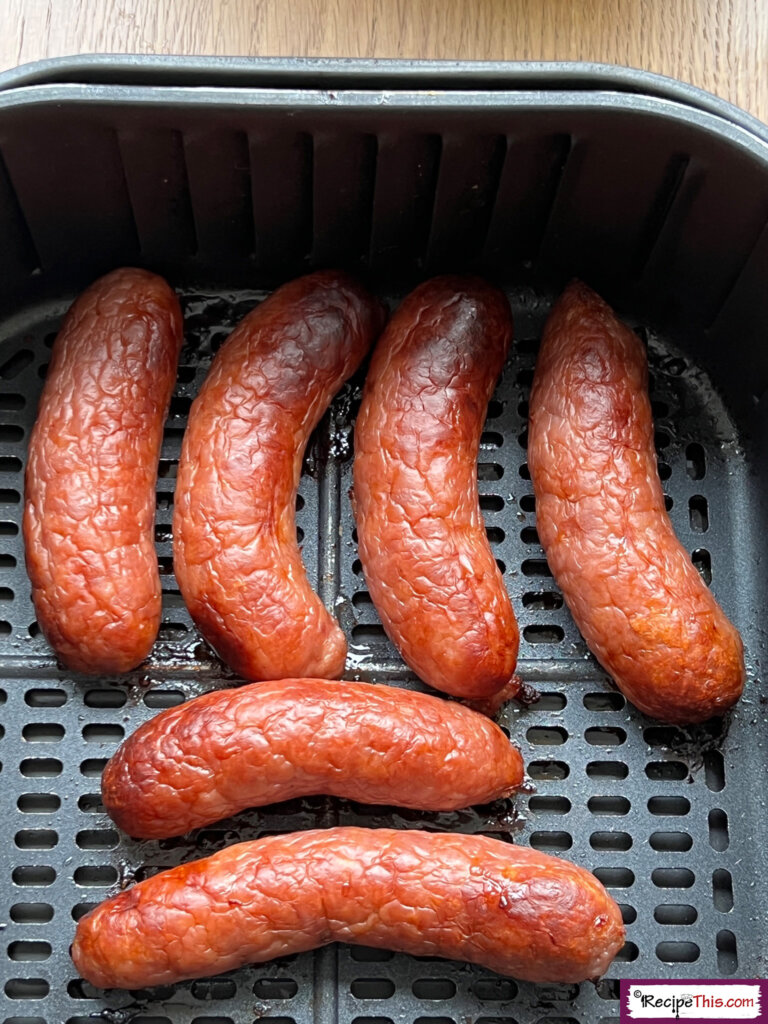 How Long To Cook Sausage In Air Fryer