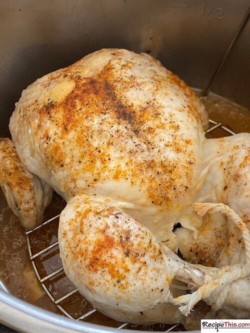 How Long To Cook Whole Chicken In Instant Pot