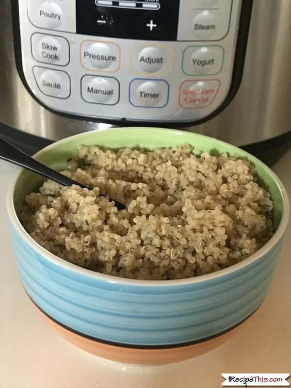 Can you cook quinoa online in a pressure cooker