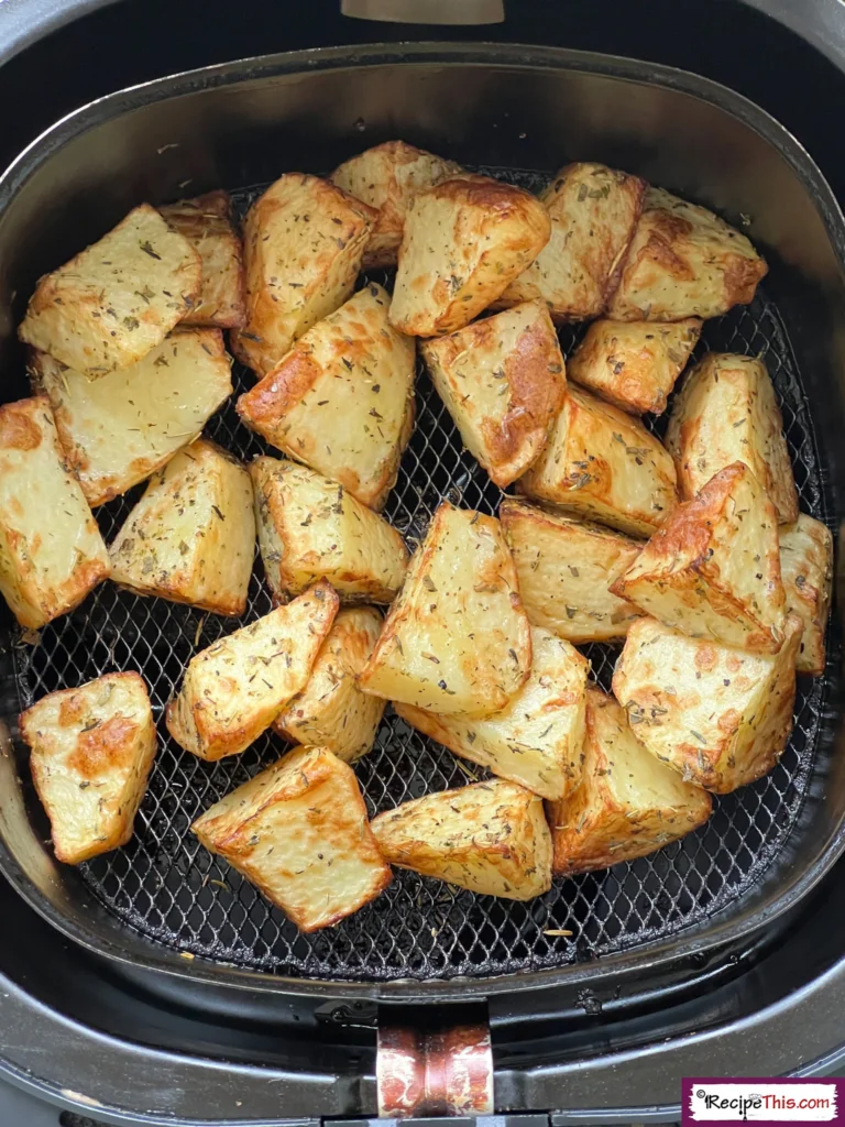 Air Fryer Potatoes {The BEST Roasted Potaotes}