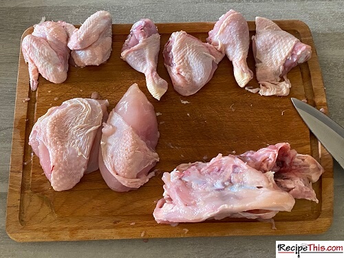How To Cut Up A Whole Chicken