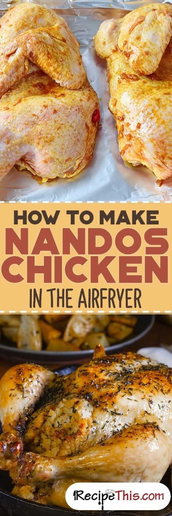 How To Make Nandos Chicken In The Airfryer
