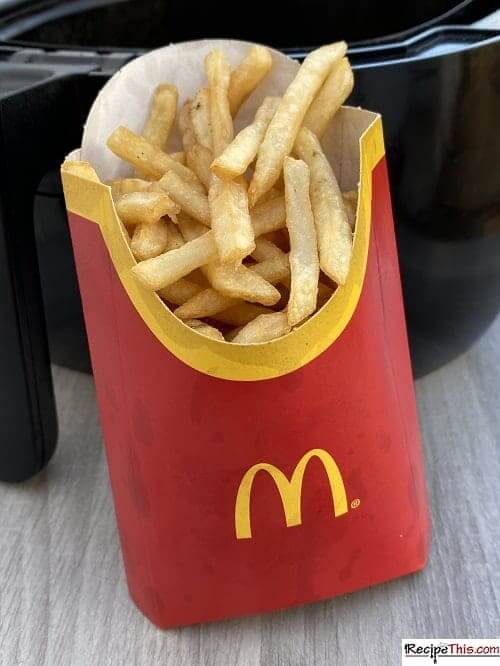 How To Reheat McDonalds Fries In Air Fryer