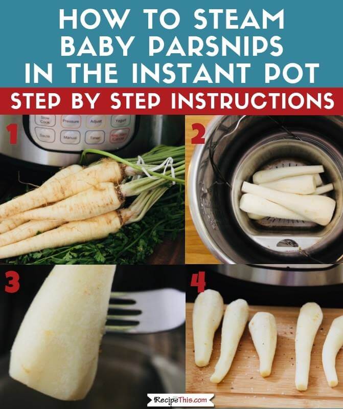 Instant Pot Baby Parsnips