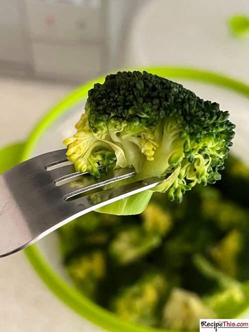 Microwave Steamed Broccoli - Ahead of Thyme