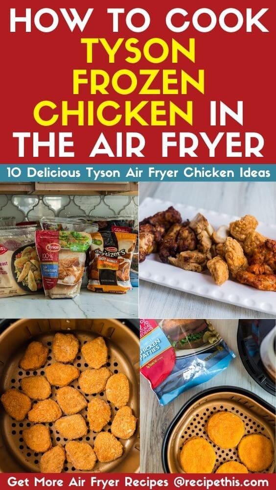How to cook tyson frozen chicken in the air fryer inc recipes
