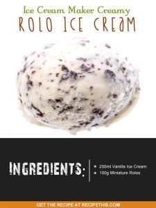 "homemade choco caramel ice cream"