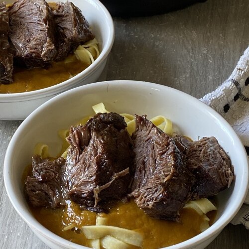 Instant Pot Beef Cheeks Ragu