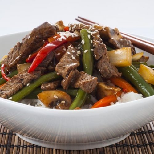 Instant Pot Beef & Green Bean Stir Fry