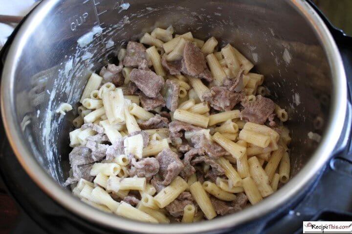 Slimming World Syn Free Beef Stroganoff In The Instant Pot