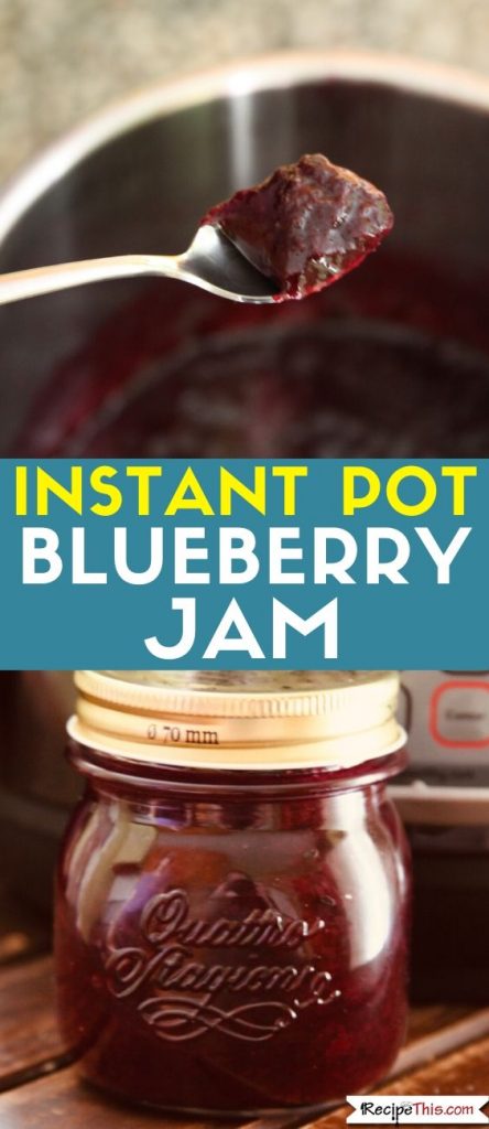 Instant Pot Blueberry Jam recipe