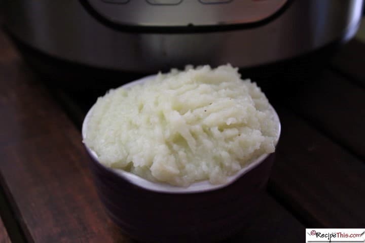 Instant Pot 5 Minute Cauliflower Mash