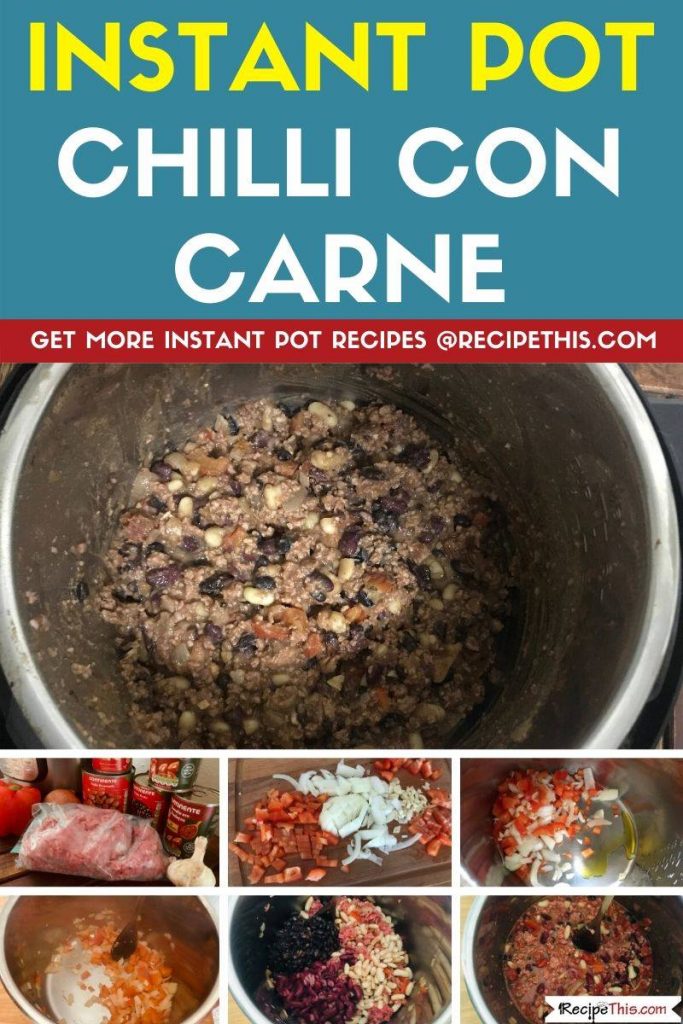 Instant Pot Chilli Con Carne step by step