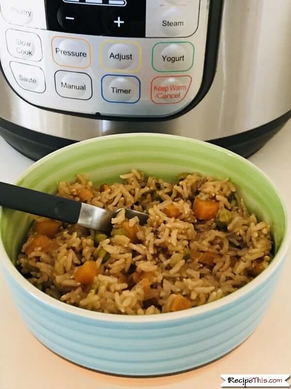 Instant Pot Chinese Fried Rice