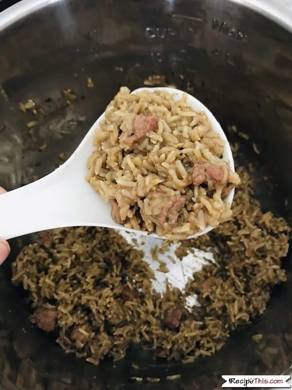 Instant Pot Cuban Pork Fried Rice