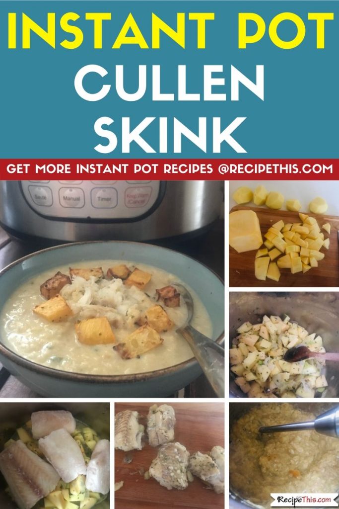 Instant Pot Cullen Skink step by step